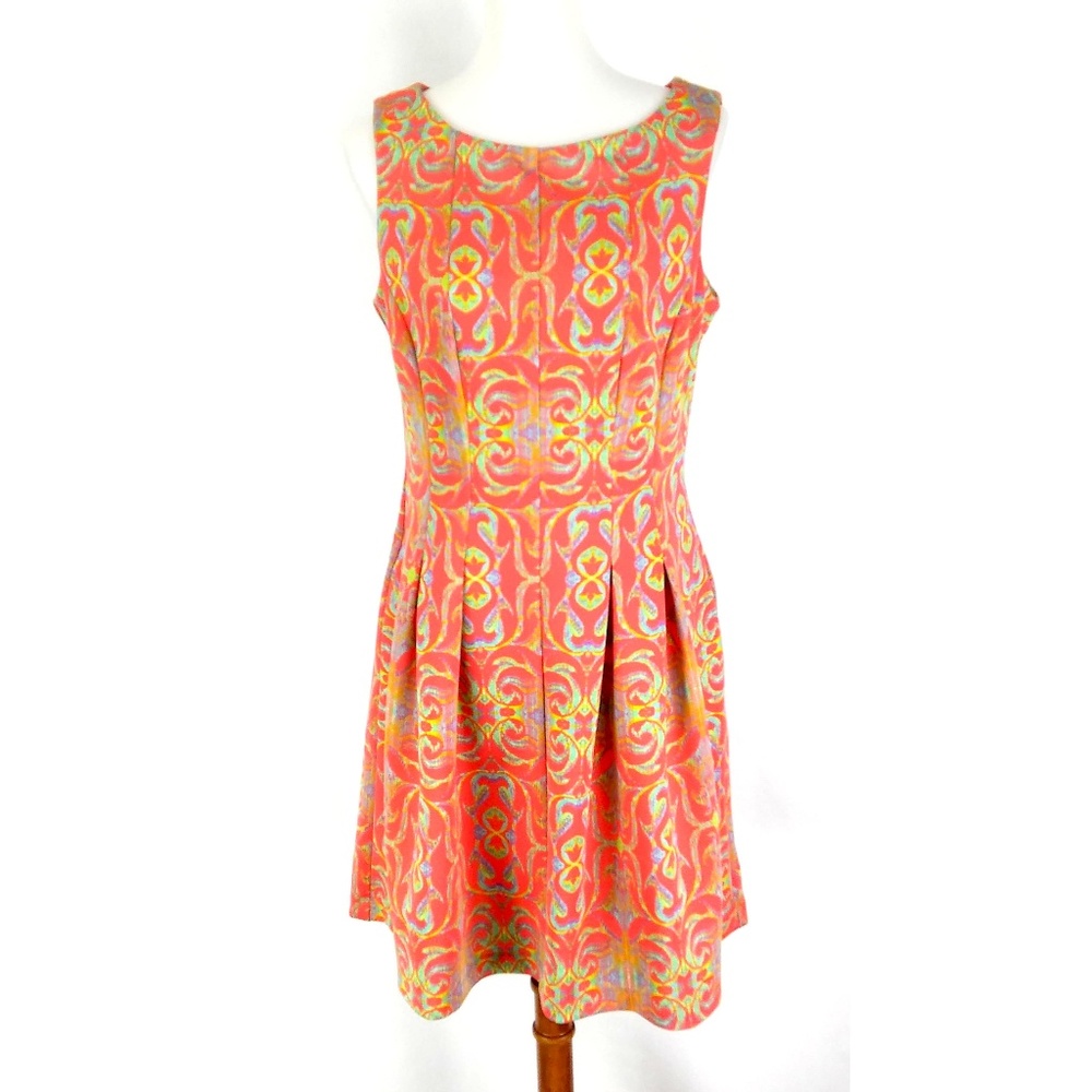Julian Taylor Fit Flare Dress Sz 12 Sleeveless